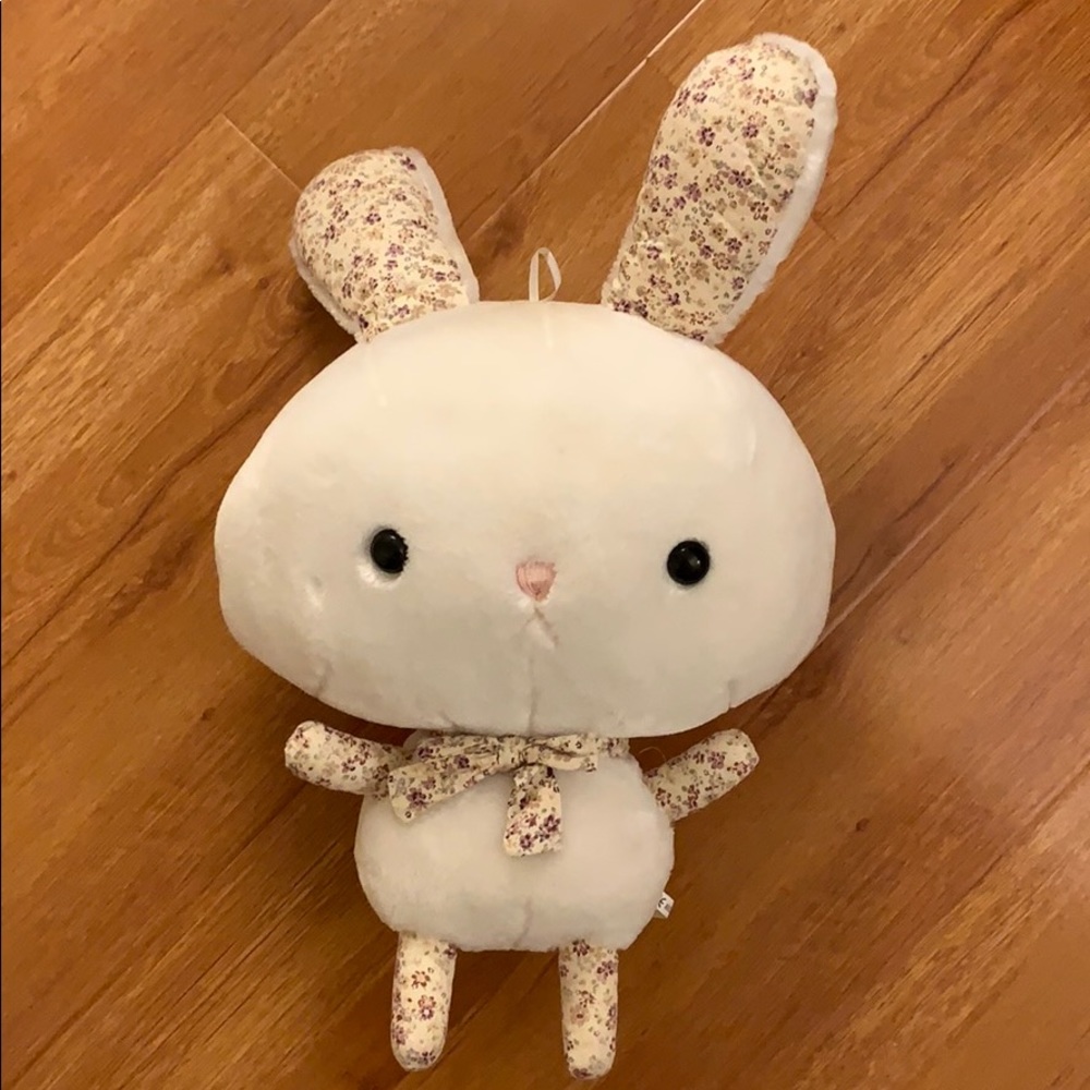 Large White Bunny Plushie